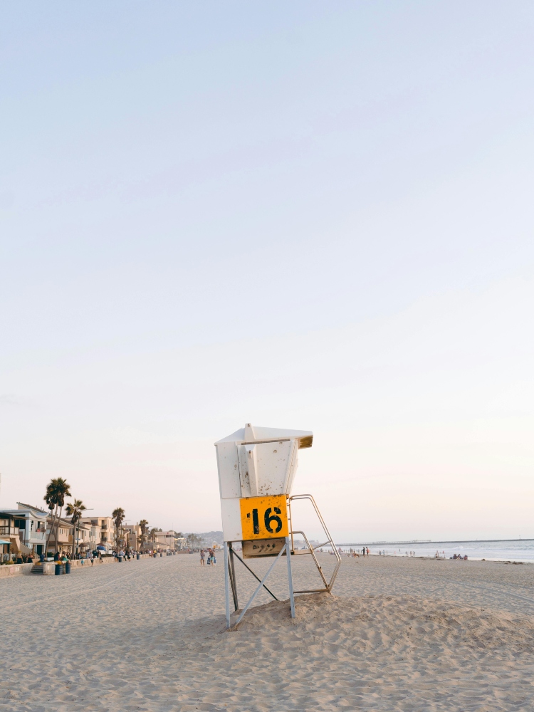 A view of the beach near our Meth Detox program.