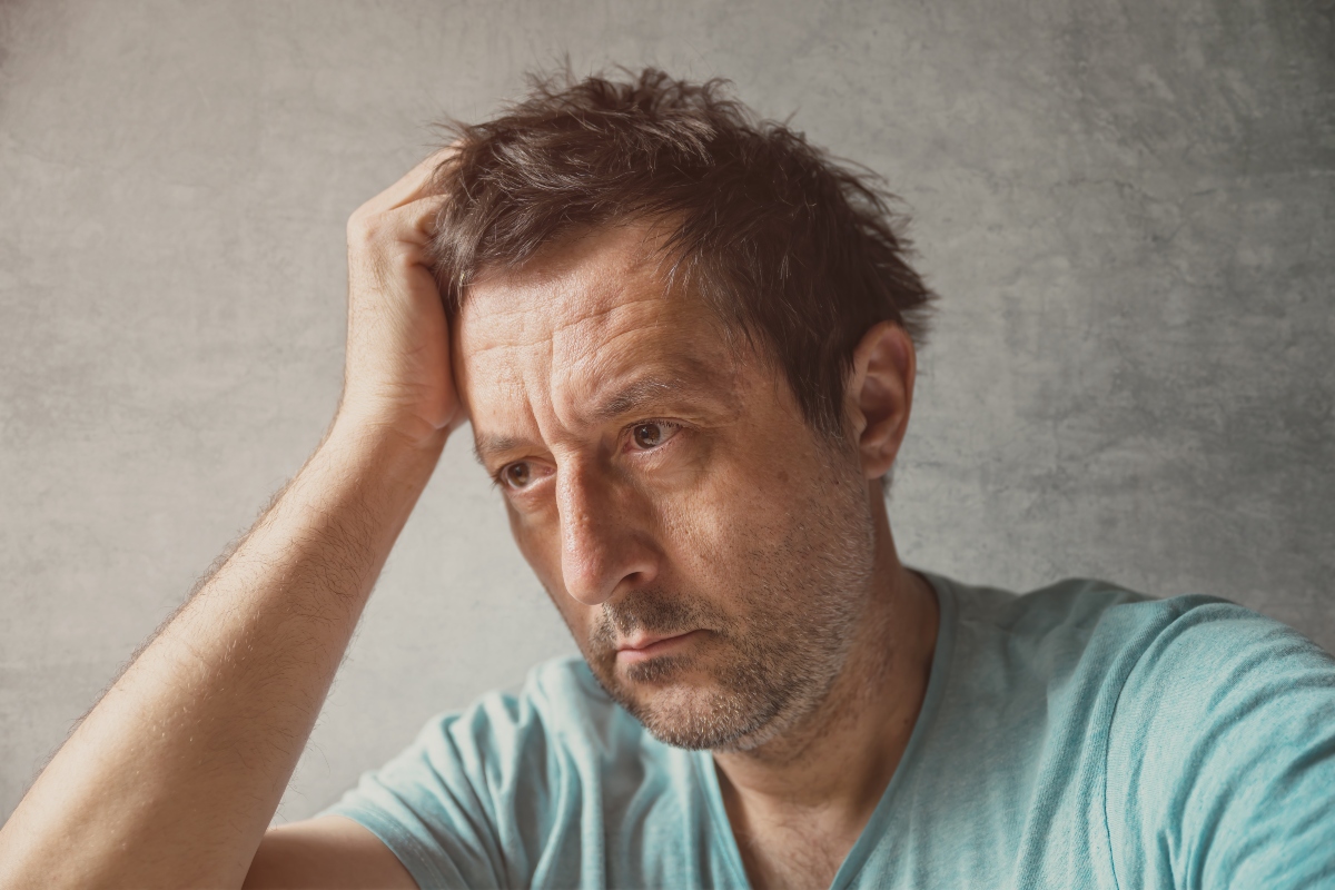 Man about to succumb to sudden sniffing death syndome