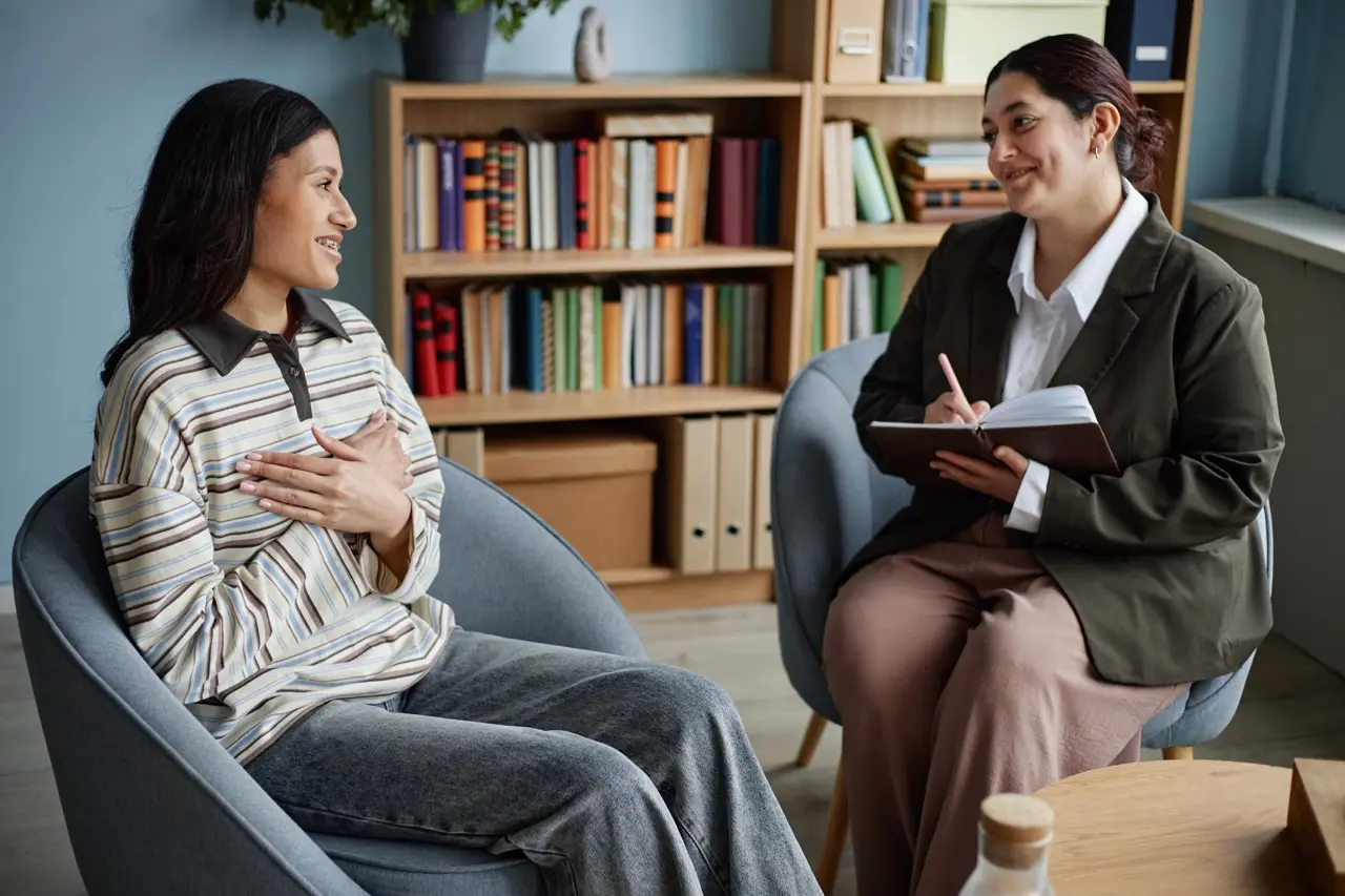 female counselor supporting teenage girl during th 2026 01 09 11 43 56 utc Large | Detox California