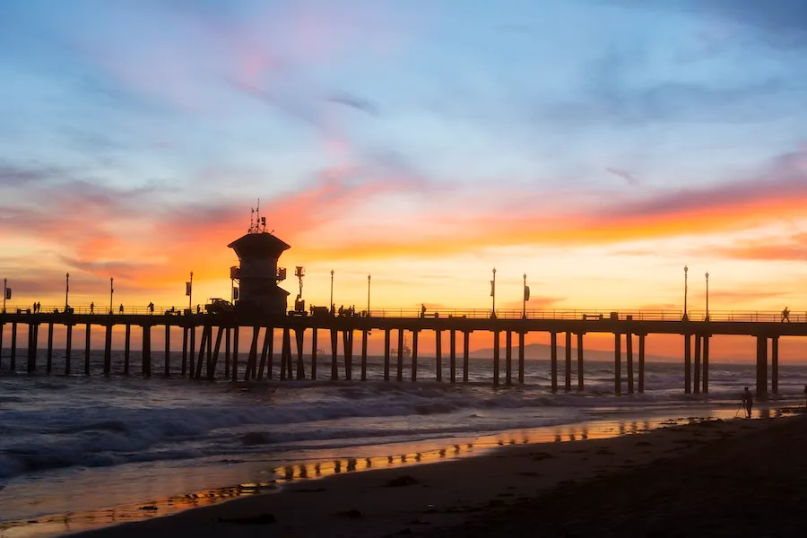 huntington beach pier sunset 2026 03 09 08 57 52 utc | Detox California