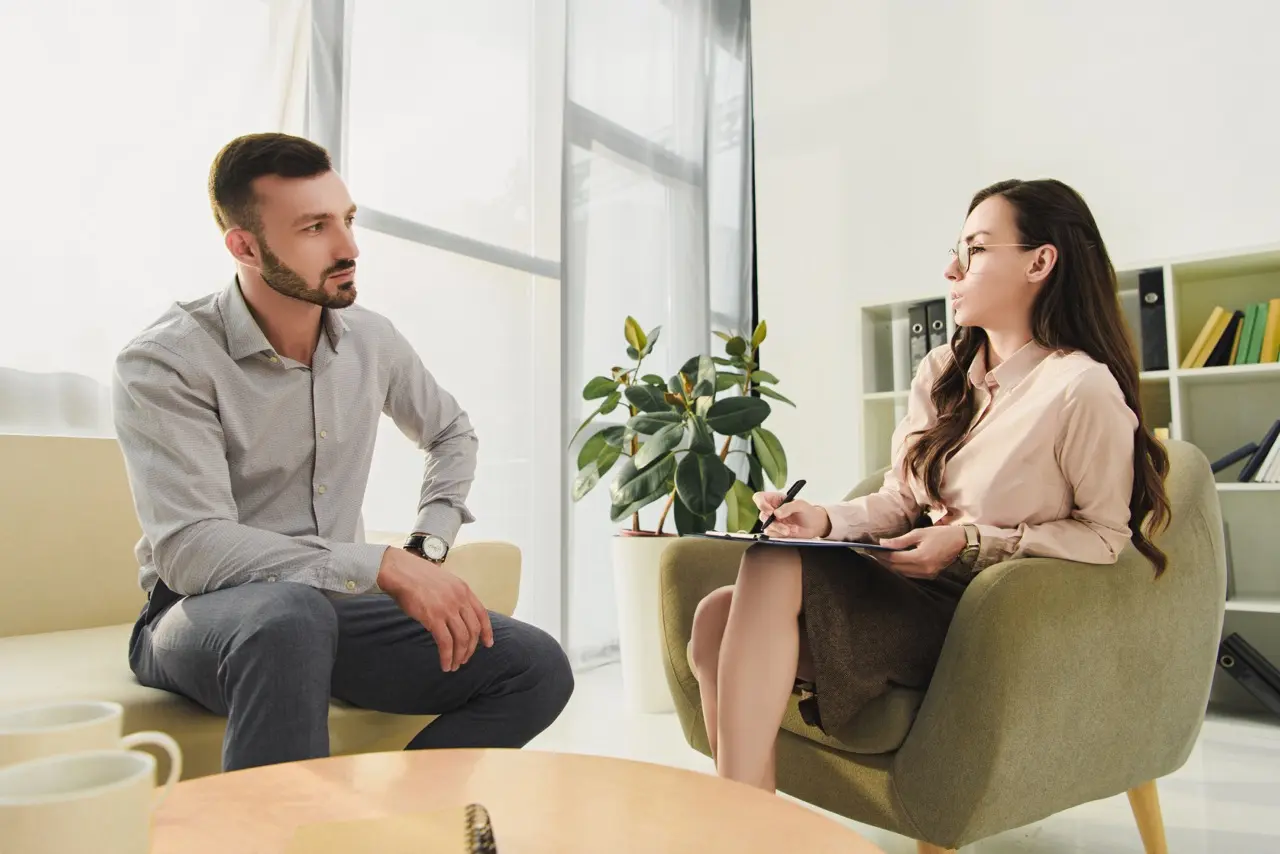 man and woman in counseling session indoors 2026 01 06 00 29 48 utc Large | Detox California